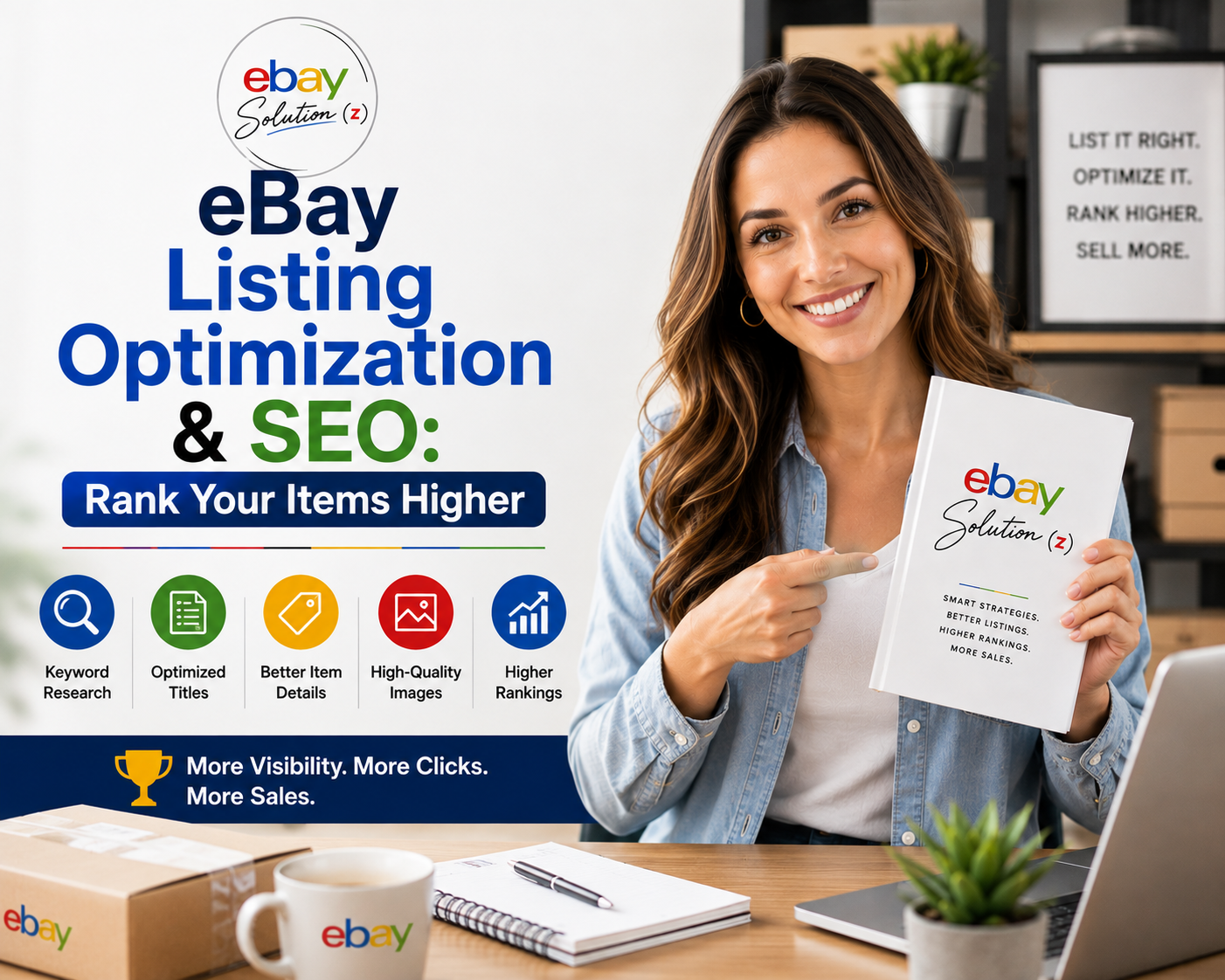 eBay Listing Optimization & SEO: Rank Your Items Higher